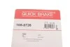 Комплект пружинок колодок стояночного гальма 105-0726 QUICK BRAKE 1050726 (фото 10)