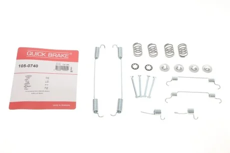 Комплект пружинок колодок стояночного гальма 105-0740 QUICK BRAKE 1050740