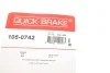 Комплект пружинок колодок стояночного гальма 105-0742 QUICK BRAKE 1050742 (фото 16)