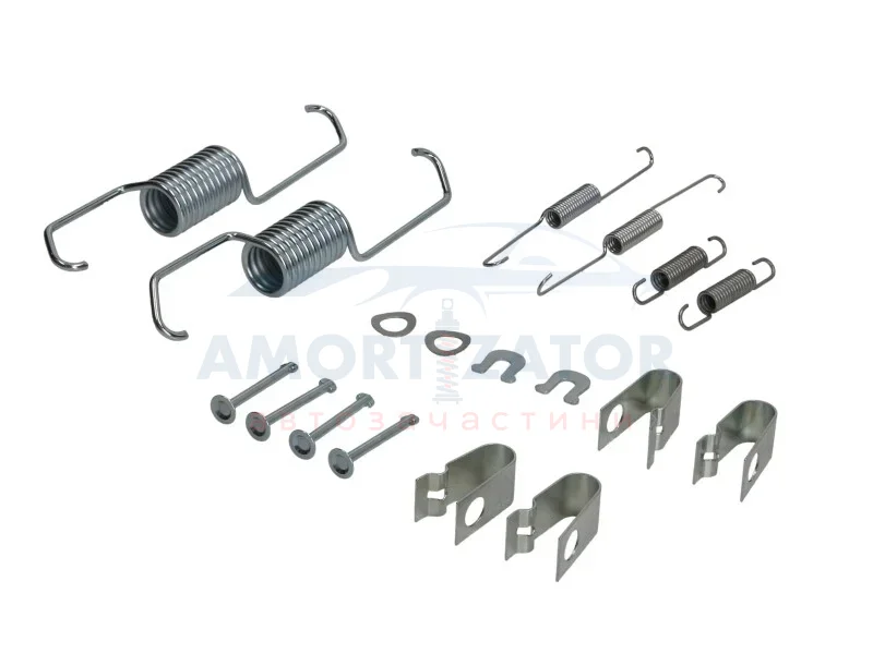 Комплект пружинок колодок стояночного гальма 105-0743 QUICK BRAKE 1050743 (фото 1)