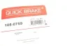 Комплект пружинок колодок стояночного гальма 105-0759 QUICK BRAKE 1050759 (фото 14)
