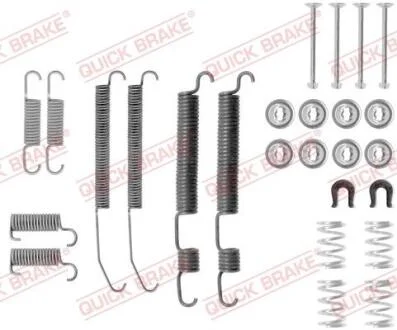105-0762 Комплект пружинок колодок ручного гальма QUICK BRAKE 1050762