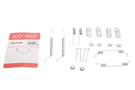 Комплект пружинок колодок стояночного гальма 105-0766 QUICK BRAKE 1050766