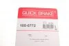 Комплект пружинок колодок стояночного гальма 105-0772 QUICK BRAKE 1050772 (фото 8)