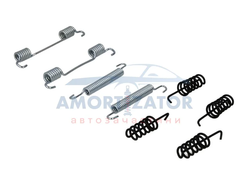 Комплект пружинок колодок стояночного гальма 105-0775 QUICK BRAKE 1050775 (фото 1)
