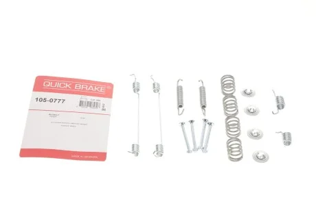 Комплект пружинок колодок стояночного гальма 105-0777 QUICK BRAKE 1050777