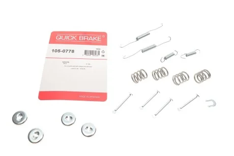 Комплект пружинок колодок стояночного гальма 105-0778 QUICK BRAKE 1050778