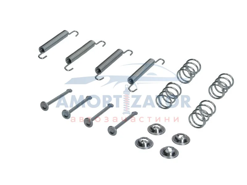 Комплект пружинок колодок стояночного гальма 105-0791 QUICK BRAKE 1050791 (фото 1)