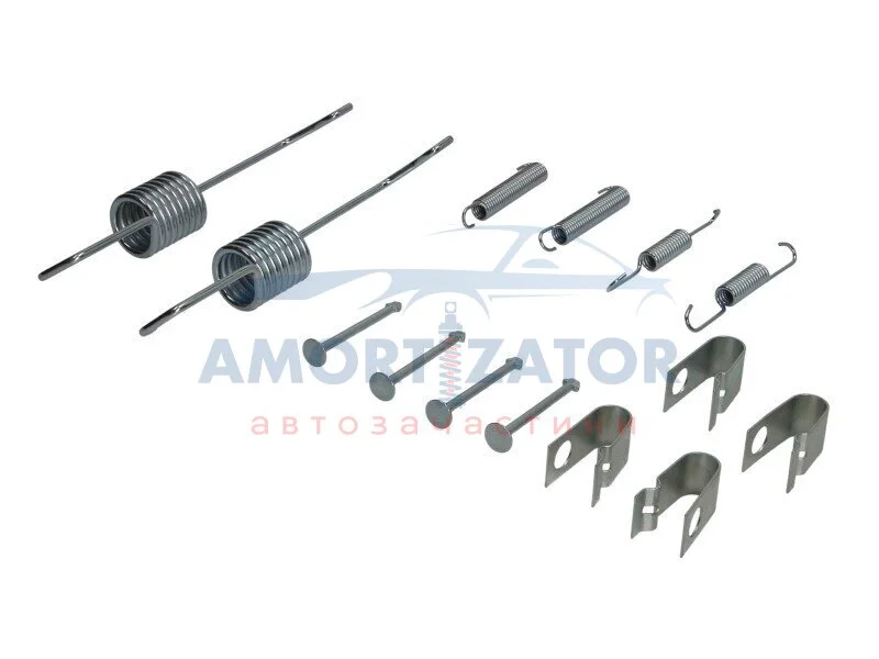 Монтажний набір гальмівної колодки (AKEBONO) FORD MAVERICK MAZDA 626 V, PREMACY, TRIBUTE 1.8-3.0 05.97- QUICK BRAKE 1050798 (фото 1)