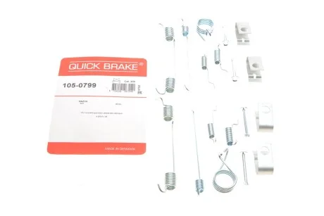 Комплект пружинок колодок стояночного гальма 105-0799 QUICK BRAKE 1050799