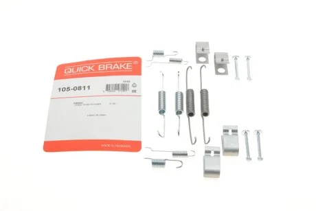 Комплект пружинок колодок стояночного гальма 105-0811 QUICK BRAKE 1050811
