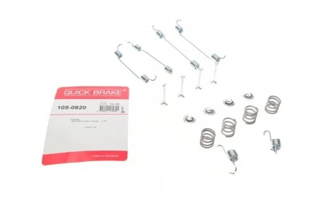 Комплект пружинок колодок стояночного гальма 105-0820 QUICK BRAKE 1050820