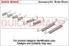 Комплект пружинок колодок стояночного гальма 105-0832 QUICK BRAKE 1050832 (фото 1)
