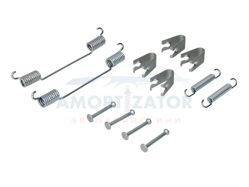 Комплект пружинок колодок стояночного гальма 105-0836 QUICK BRAKE 1050836 (фото 1)