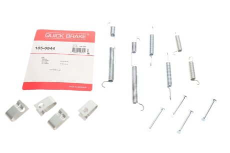 Комплект пружинок колодок стояночного гальма QUICK BRAKE 105-0844