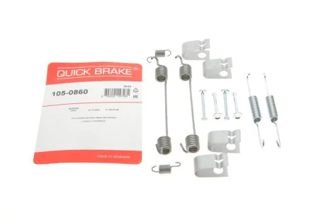 Комплект пружинок колодок стояночного гальма 105-0860 QUICK BRAKE 1050860