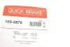 Комплект пружинок колодок стояночного гальма 105-0870 QUICK BRAKE 1050870 (фото 15)