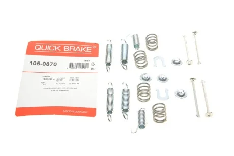 Комплект пружинок колодок стояночного гальма 105-0870 QUICK BRAKE 1050870
