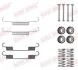 Монтажний набір гальмівної колодки (AKEBONO) NISSAN MURANO I 3.5 08.03-09.08 QUICK BRAKE 1050897 (фото 1)