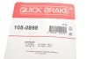 Комплект пружинок колодок стояночного гальма 105-0898 QUICK BRAKE 1050898 (фото 3)