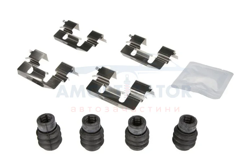Монтажний набір гальмівних колодок передн ALFA ROMEO MITO FIAT TIPO 0.9-1.6D 04.13- QUICK BRAKE 1090038 (фото 1)