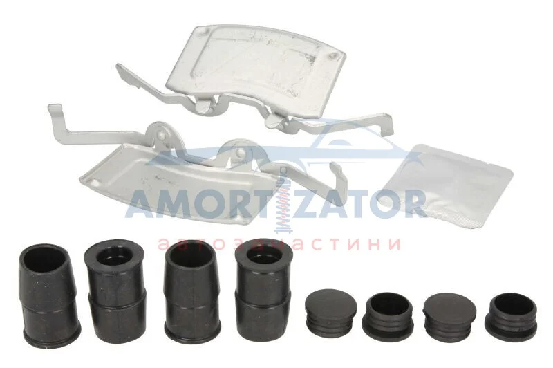 Комплект прижимних планок гальмівного супорту 109-0051 QUICK BRAKE 1090051 (фото 1)