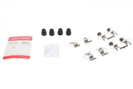 Комплект прижимних планок гальмівного супорту 109-0116 QUICK BRAKE 1090116