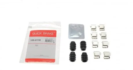 Комплект прижимних планок гальмівного супорту 109-0119 QUICK BRAKE 1090119
