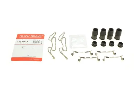 Комплект прижимних планок гальмівного супорту 109-0133 QUICK BRAKE 1090133