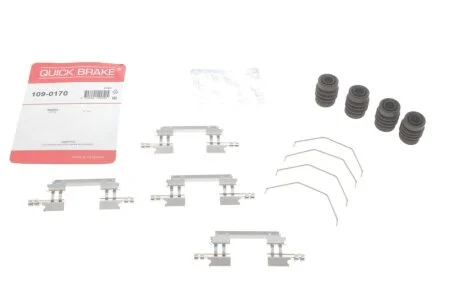 Комплект прижимних планок гальмівного супорту 109-0170 QUICK BRAKE 1090170