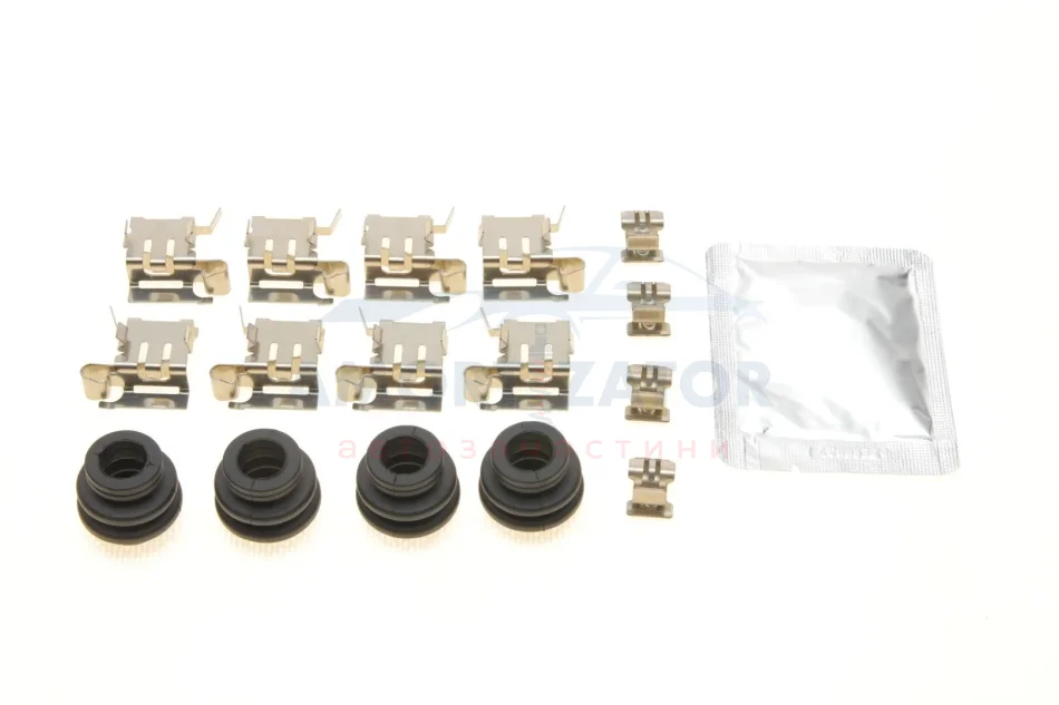 Монтажний набір гальмівних колодок задн NISSAN ARIYA TOYOTA BZ4X, PRIUS, RAV 4 V 2.0-Electric 12.18- QUICK BRAKE 1090182 (фото 1)