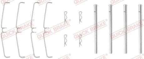 Гальмівні аксесуари QUICK BRAKE 1090965