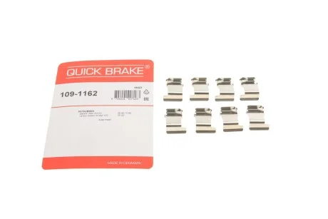 Комплект прижимних планок гальмівного супорту 109-1162 QUICK BRAKE 1091162