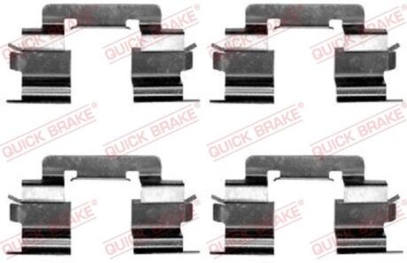 Монтажний компл.,гальм.колодки QUICK BRAKE 1091216