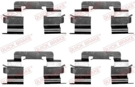 Монтажний компл.,гальм.колодки QUICK BRAKE 1091216