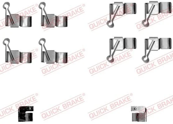Гальмівні аксесуари QUICK BRAKE 1091238 (фото 1)