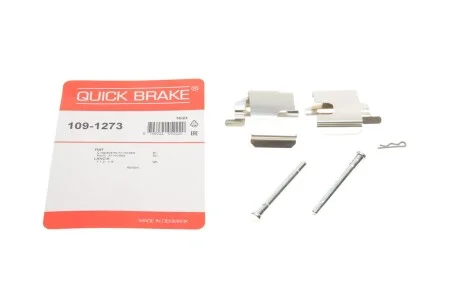 Комплект прижимних планок гальмівного супорту 109-1273 QUICK BRAKE 1091273