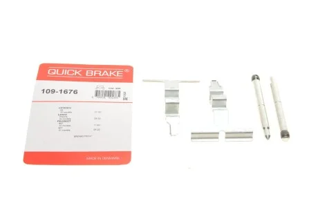 Комплект прижимних планок гальмівного супорту 109-1676 QUICK BRAKE 1091676