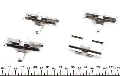 Комплект прижимних планок гальмівного супорту 109-1692 QUICK BRAKE 1091692