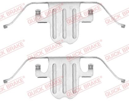 Монтажний компл.,гальм.колодки QUICK BRAKE 109-1751