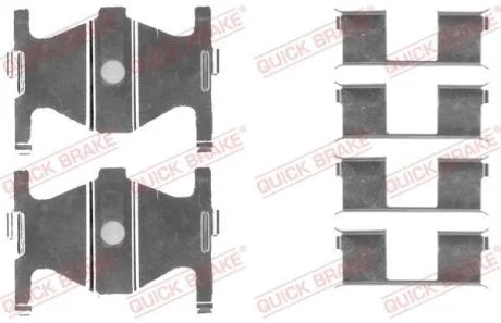 109-1754 Планка супорта прижимна QUICK BRAKE 1091754