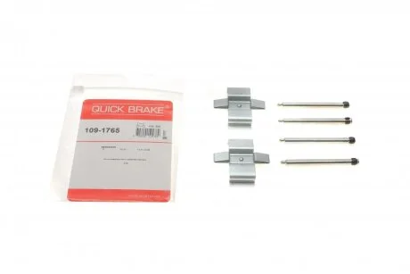 Комплект прижимних планок гальмівного супорту 109-1765 QUICK BRAKE 1091765
