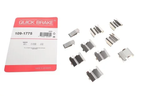 Комплект прижимних планок гальмівного супорту 109-1775 QUICK BRAKE 1091775