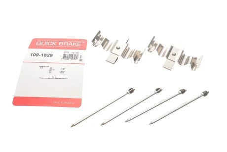 Комплект прижимних планок гальмівного супорту 109-1829 QUICK BRAKE 1091829