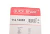Комплект направляючих супорту QUICK BRAKE 1131388X (фото 9)