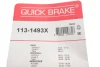 Елементи гальмівного супорта QUICK BRAKE 1131493X (фото 1)