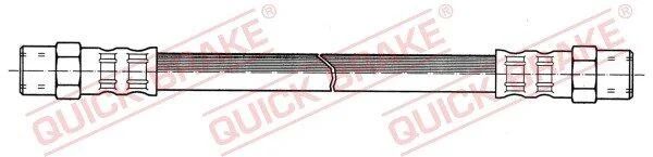 Гальмівний шланг QUICK BRAKE 22.061 (фото 1)
