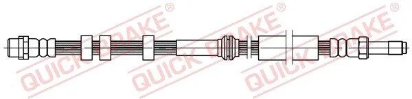 Гальмівний шланг QUICK BRAKE 32.209 (фото 1)