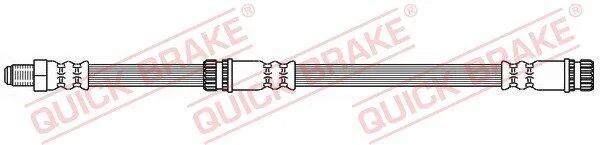 Гальмівний шланг QUICK BRAKE 32.804 (фото 1)