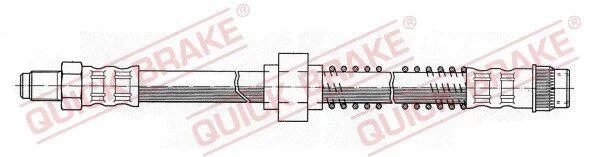 Гальмівний шланг QUICK BRAKE 32.973 (фото 1)